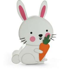 box card easter bunny