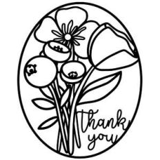 thank you flower bouquet