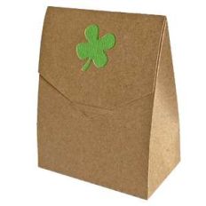 modern four leaf clover bag