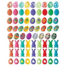 easter eggs planning stickers
