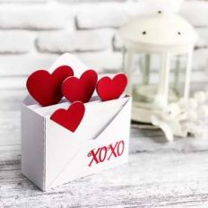 love letter box card