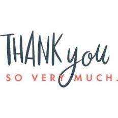 thank you so very much