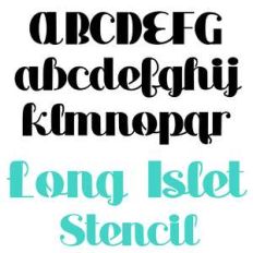 pn long islet stencil