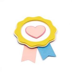 heart badge