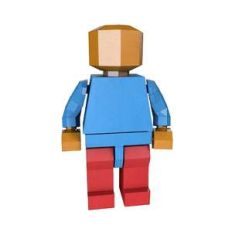 lowpoly paperman