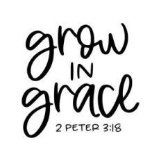 grow in grace