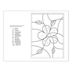 flower color by number