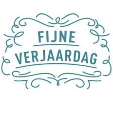 happy birthday in dutch