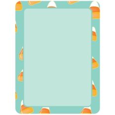 candy corn journaling card