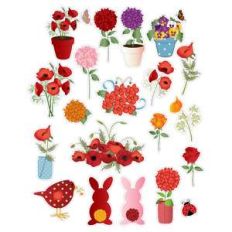 poppies planner stickers