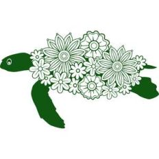 floral turtle