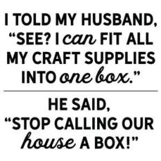 craft supplies box