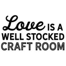 love is a well stocked craft room