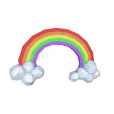 lowpoly rainbow