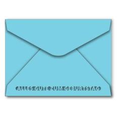 happy birthday envelope in german