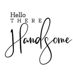hello there handsome