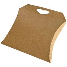 pillow box purse with heart handle