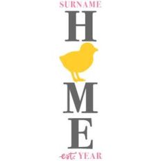 home chick porch sign
