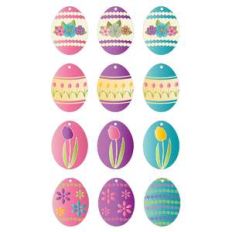 easter egg gift tags