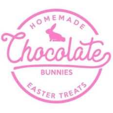 chocolate bunny label and tag