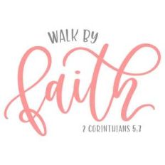 walk by faith