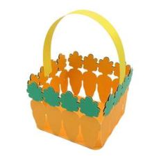 basket of easter carrots