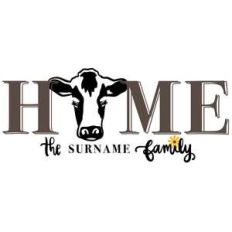 home heifer family sign