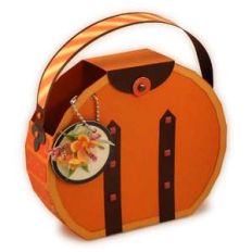 round hat box 3d tote