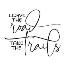 leave the road take the trails