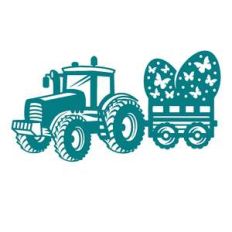 easter egg tractor