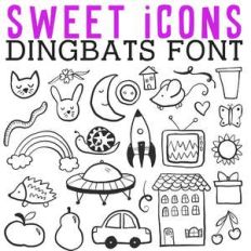 cg sweet icons dingbats
