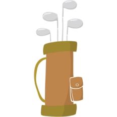 echo park golf bag