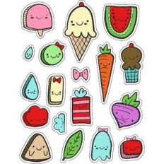ml kawaii cuties stickers