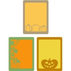 3x4 pumpkin tags