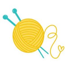 yellow yarn