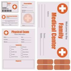 print and cut doctor play set