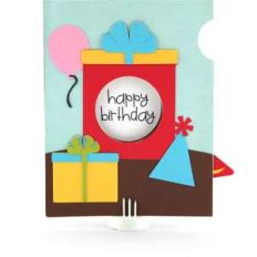 a2 iris shutter card birthday present