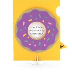 a2 iris shutter card birthday donut