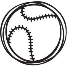 baseball scribble