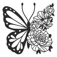 flower butterfly