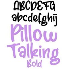pn pillow talking bold
