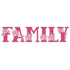 family flower word