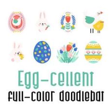 egg-cellent color font