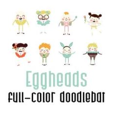 eggheads color font