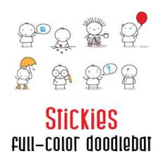stickies color font