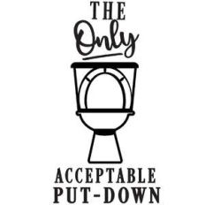 only acceptable put-down
