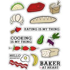 ml foodie fun stickers