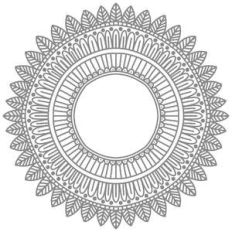 mandala frame