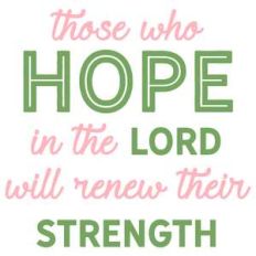 hope lord strength