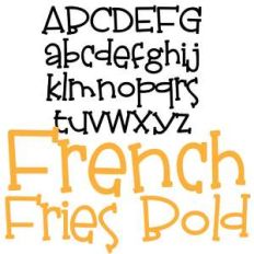 zp french fries bold